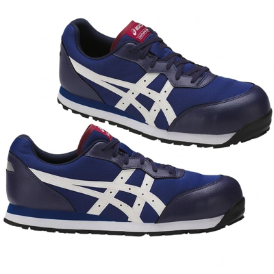 ASICS WINJOB CP201 (WIDE) UNISEX INDIGO BLUE Lace Safety Work Shoes COMPOSITE TOE